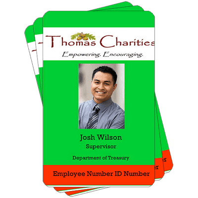 Custom Non-Profits ID Cards