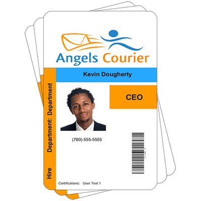 Custom Professional Services ID Cards