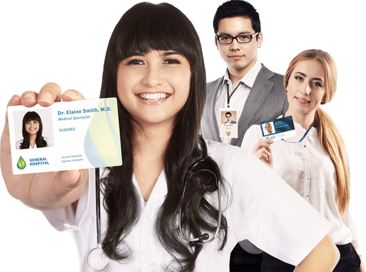 Medical Staffing Agencies ID Cards