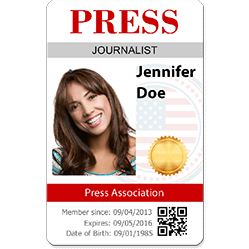 Press Badge