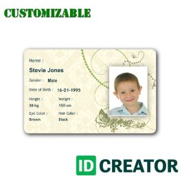 Keep Your Child Safe With This Child Id Card!