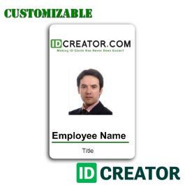 Employee ID | Vertical | Same Day Shipping from IDCreator