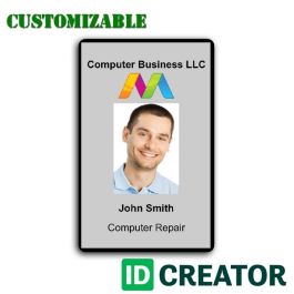 Computer Professional ID Card | Customizable From IDCreator