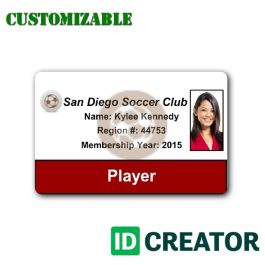 Soccer Id Cards