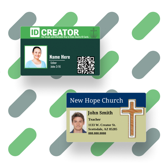 Church Member Usher Minister Pastor Id Card Template Design