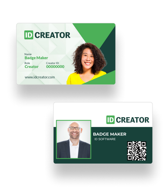 Employee ID Card Templates & Badge Maker | IDCreator