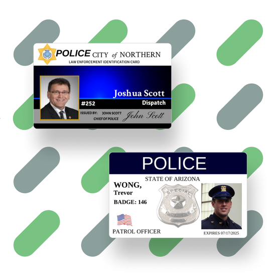 Police Id Card Template Law Enforcement